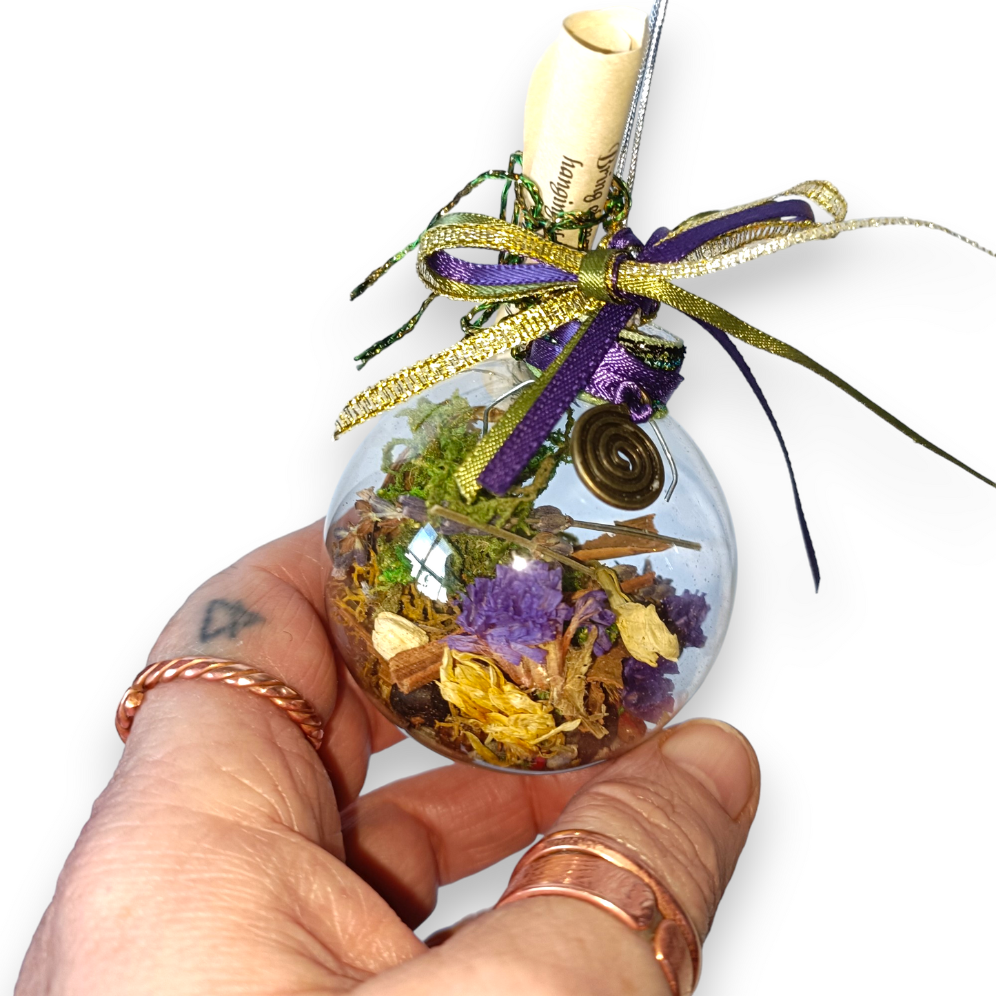 Hand-Crafted Witch Ball - Home Blessing