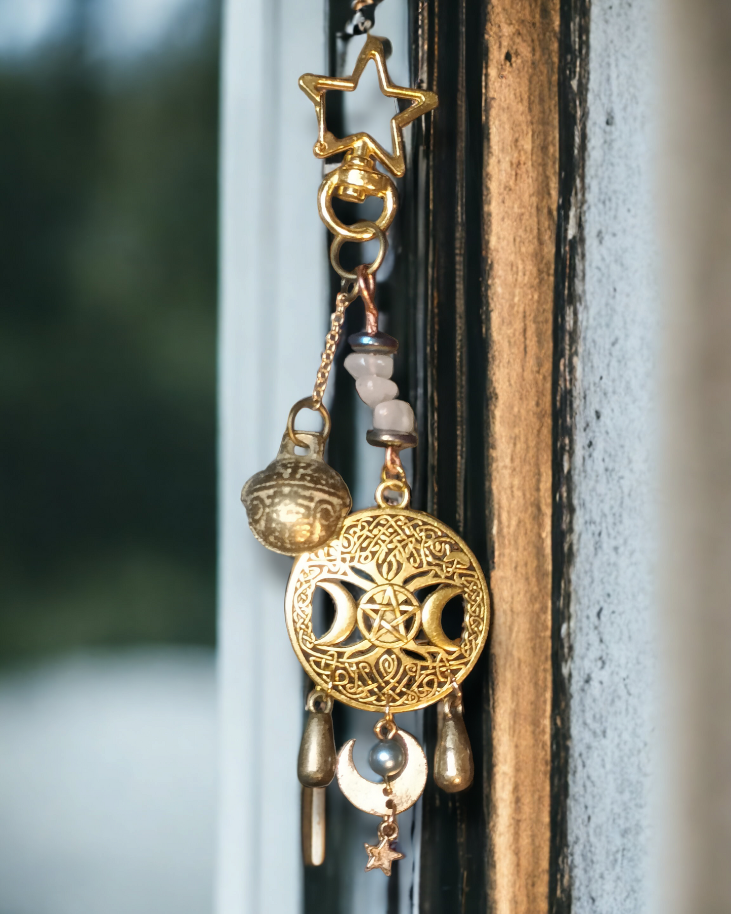 Lucky Bell Charms Gold Tone