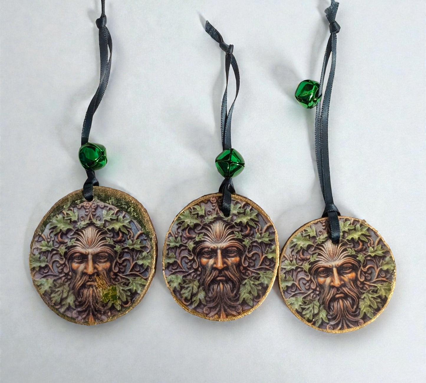 Yule Tree Decorations Horned God Green Man